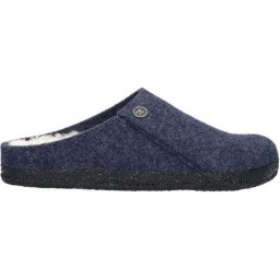Birkenstock - maat 40- Zermatt Shearling Narrow Sloffen - Dark Blue