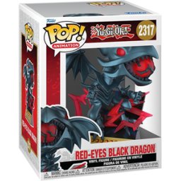 Funko Pop! Premium - Yu-Gi-Oh! - Red Eyes White Dragon Card (Super 6-inch) #2317
