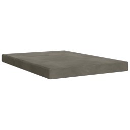 vidaXL Vouwbare Bankbed 140 x 67 x 45 cm Lichtgrijs