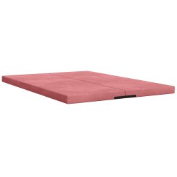 vidaXL Vouwbare Bankbed 140 x 67 x 45 cm Roze