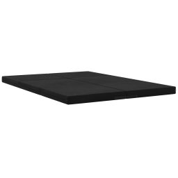 vidaXL Vouwbare Bankbed 140 x 67 x 45 cm Zwart