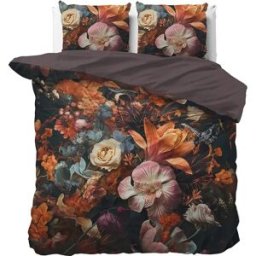 Dreamhouse Dekbedovertrek Flower Artistic Multi - Lits-jumeaux 240 x 200/220 cm + 2 kussenslopen
