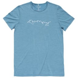 DEVOLD Active Skyline Tee Man skyblue - T- shirt L