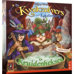 999 Games - De Kwakzalvers van Kakelenburg: De Kruidenheksen - Uitbreiding - Bordspel