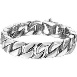 Vigor Armband Gourmet 14,3 mm 20 cm - Staal