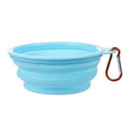 Icepeak Pet Trailtripper Voerbak, lichtblauw maat M: Ø13 cm Hond