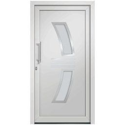 vidaXL Voordeur 98x208 cm wit