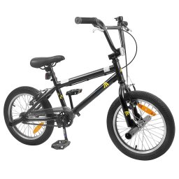 vidaXL Kids BMX Bike 20 Inch voor boven de 9 jaar Zwart