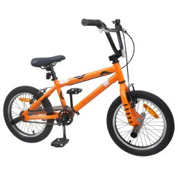 vidaXL BMX Fiets 16 Inch voor 5-8 jaar oud Oranje