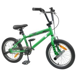 vidaXL BMX Fiets 16 Inch voor 5-8 jaar oud Groen