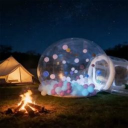 NONE 2026 Nieuwste Veilige en Transparante Opblaasbare Bubbels, Feestartikelen, Feestdagenversieringen, Opblaasbaar Speelgoed. Veel op voorraad. blazer