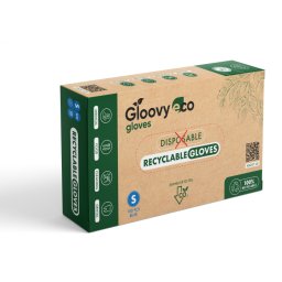 Gloovy Eco Recyclebare Handschoenen Blauw S