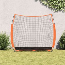 vidaXL Honkbaloefennet Zwart 250 x 106,5 x 210 cm Polyester