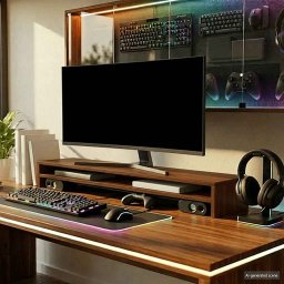 vidaXL Monitorstandaard 100x24x13 cm bewerkt hout bruin eikenkleur