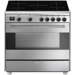 Smeg BG91IX2 Inductie fornuis Grijs