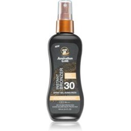 Australian Gold Instant Bronzer Beschermende Verzorging tegen Zonnestraling met Bronzer SPF 30 100 ml