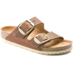 Birkenstock Arizona Dames Slippers Small fit - Cognac - Maat 40