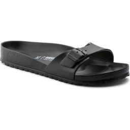 Birkenstock Madrid - 41 - EVA Black Narrow - Dames Slippers - Black