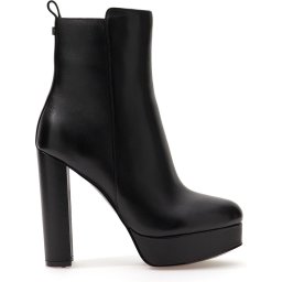 Guess - Maat 39 - Dennis Dames Enkellaarzen Hak - Zwart