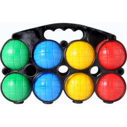 Jeu de boules set 8 plastic ballen - voor kinderen