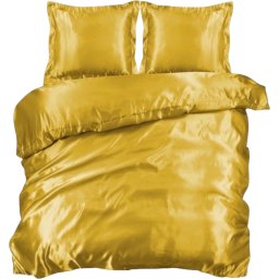 Dekbedovertrek - 240x200/220 - Glans Satijn - Goud