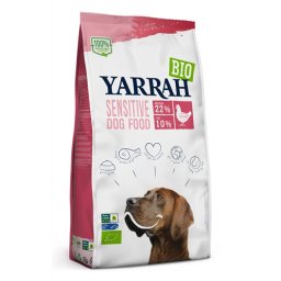 YARRAH DOG BIOLOGISCHE BROKKEN SENSITIVE KIP ZONDER TOEGEVOEGDE SUIKER 10 KG