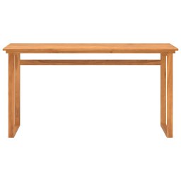 vidaXL Bureau 120x45x75 cm massief teakhout