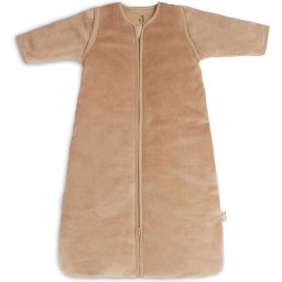 Jollein Baby Winterslaapzak met Afritsbare Mouw 70cm Velvet - Biscuit
