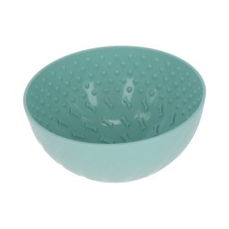 Kerbl voerbak, turquoise Ø20.5x11cm hond