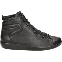 ECCO SOFT 2.0 dames Veterboot - Zwart - Maat 40