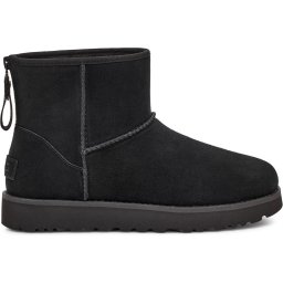 UGG - maat 37- Classic Mini Logo Zip Dames Laarzen - Black