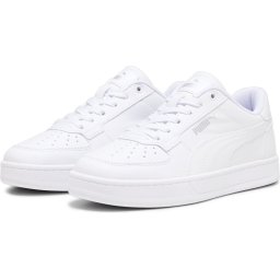 PUMA Puma Caven 2.0 Jr - maat 37 - Unisex Sneakers - Puma White-Puma Silver-Puma Black