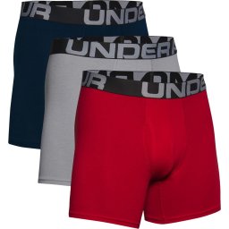 Under Armour Maat XL UA Charged Cotton 6in 3 Pack Heren Sportonderbroek