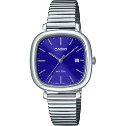 Casio Casio Collection LTP-B166D-2AVEF Horloge - Staal - Zilverkleurig - Ø 30 mm