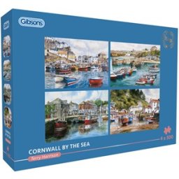 Terry Harrison - Cornwall by the Sea Puzzel (4x500 stukjes)