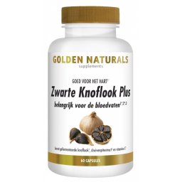 Golden Naturals Zwarte Knoflook Plus Capsules