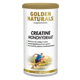 Golden Naturals Creatine Monohydraat Poeder