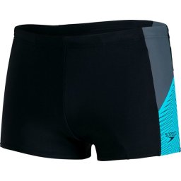 Speedo - maat 4/ S - Dive Aquashort Heren - Zwart / Blauw