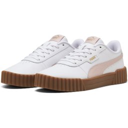 PUMA - maat 39 - Carina 3.0 Dames Sneakers - PUMA White-Mauve Mist
