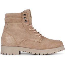 PS Poelman - maat 43- MARIO Heren Hoge Veter Schoenen - Taupe