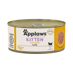 6x70g Kitten Kip Applaws Kattenvoer