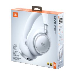 JBL LIVE 780NC Over-ear hoofdtelefoon Wit