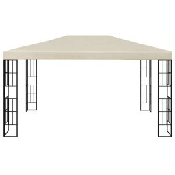 vidaXL Prieel 3x4 m crème