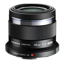Olympus M.Zuiko Digital ED 45mm f/1.8 - Zwart