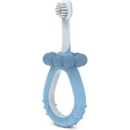 Suavinex Baby Training Toothbrush Tandenborstel voor Kinderen 0-2 y Blue 1 st