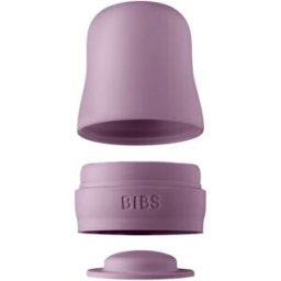BIBS Baby Glass Bottle Cap schroefdop voor een fles Mauve 1 st