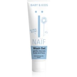Naif Baby & Kids Wash Gel reinigingsgel voor kinderen en baby‘s voor Lichaam en Gezicht 30 ml