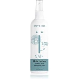 Naif Baby & Kids Hair Lotion Leave In voedende conditioner voor Makkelijk doorkambaar Haar 150 ml