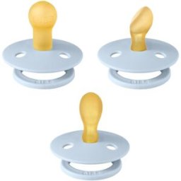 BIBS Try-It Size 1: 0+ months set voor Kinderen vanaf Geboorte Baby Blue 3 st