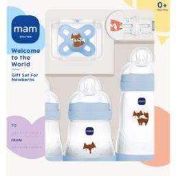 MAM Welcome to the World 0m+ Gift Set voor baby’s Blue 1 st